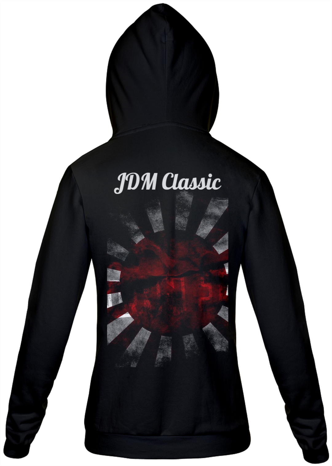 Nome do produto: Moletom JDM Classic - Bandeira do sol nascente 