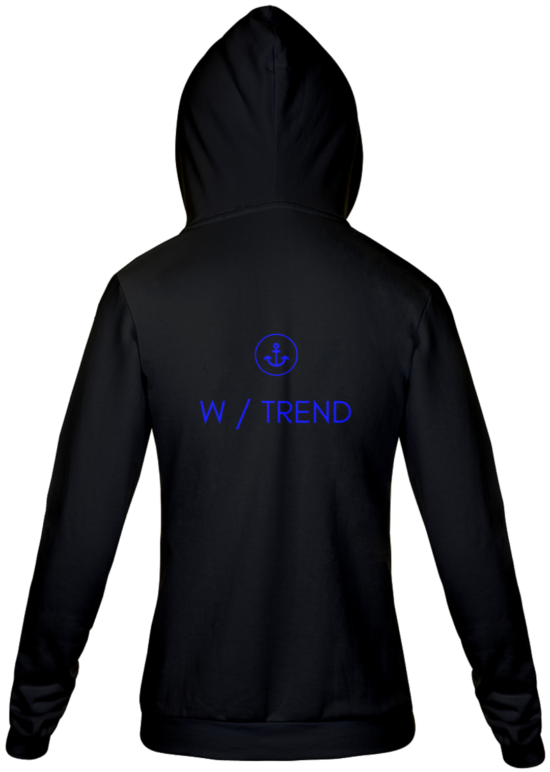 Nome do produto: Moletom - W- trend ancora black /blue