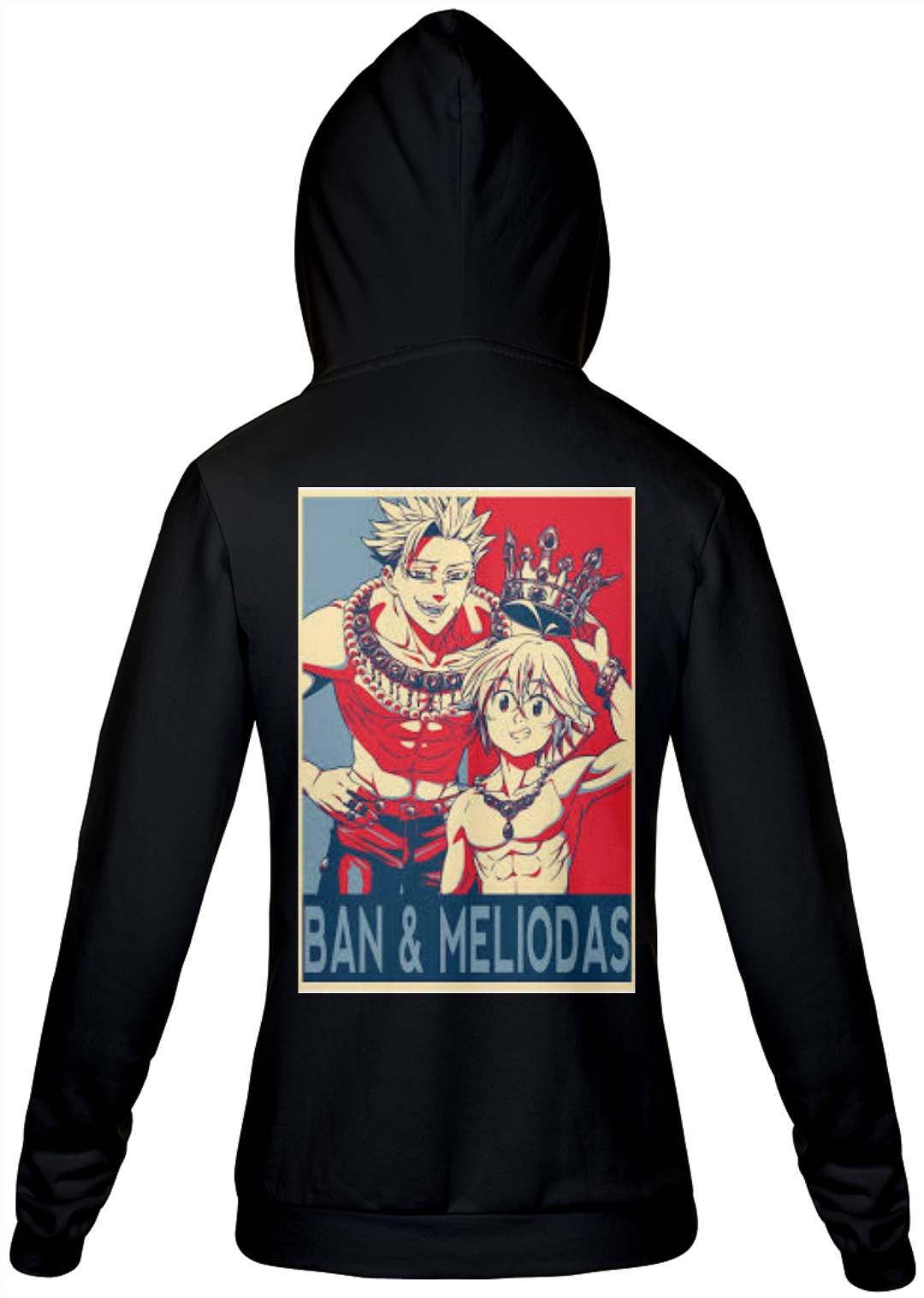 Nome do produto: Ban e Meliodas Moletom