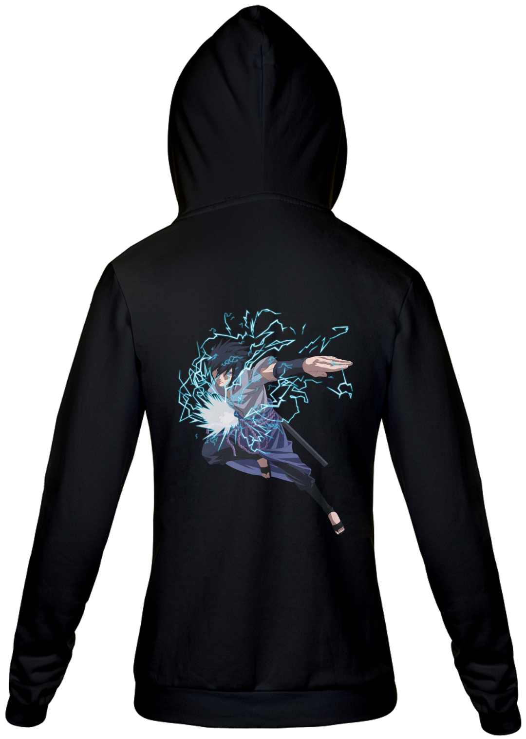 Nome do produto: MOLETON FEMININO SASUKE UCHIHA - NARUTO