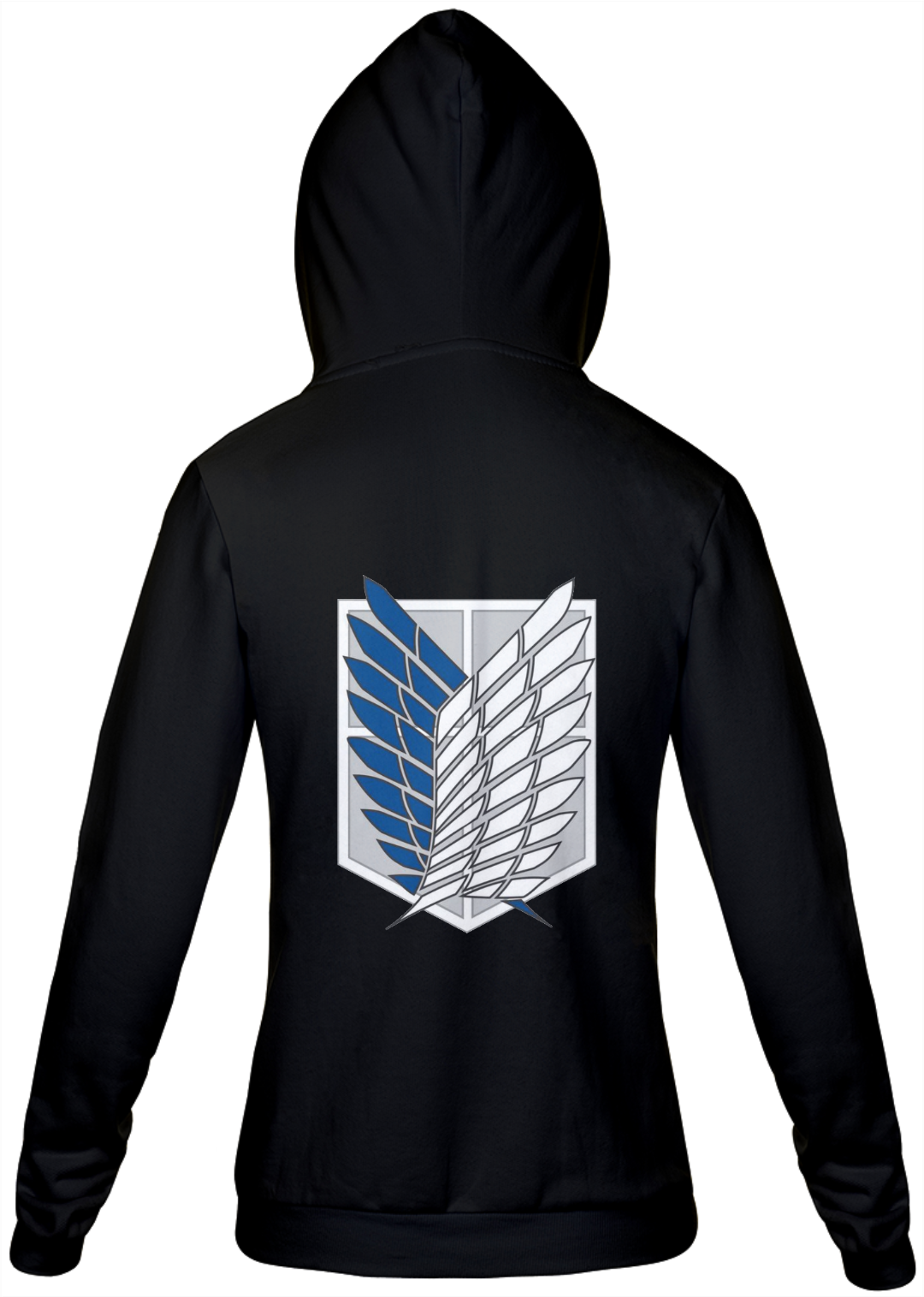 Nome do produto: Moletom (Feminino) - Tropa de Reconhecimento Attack on Titan