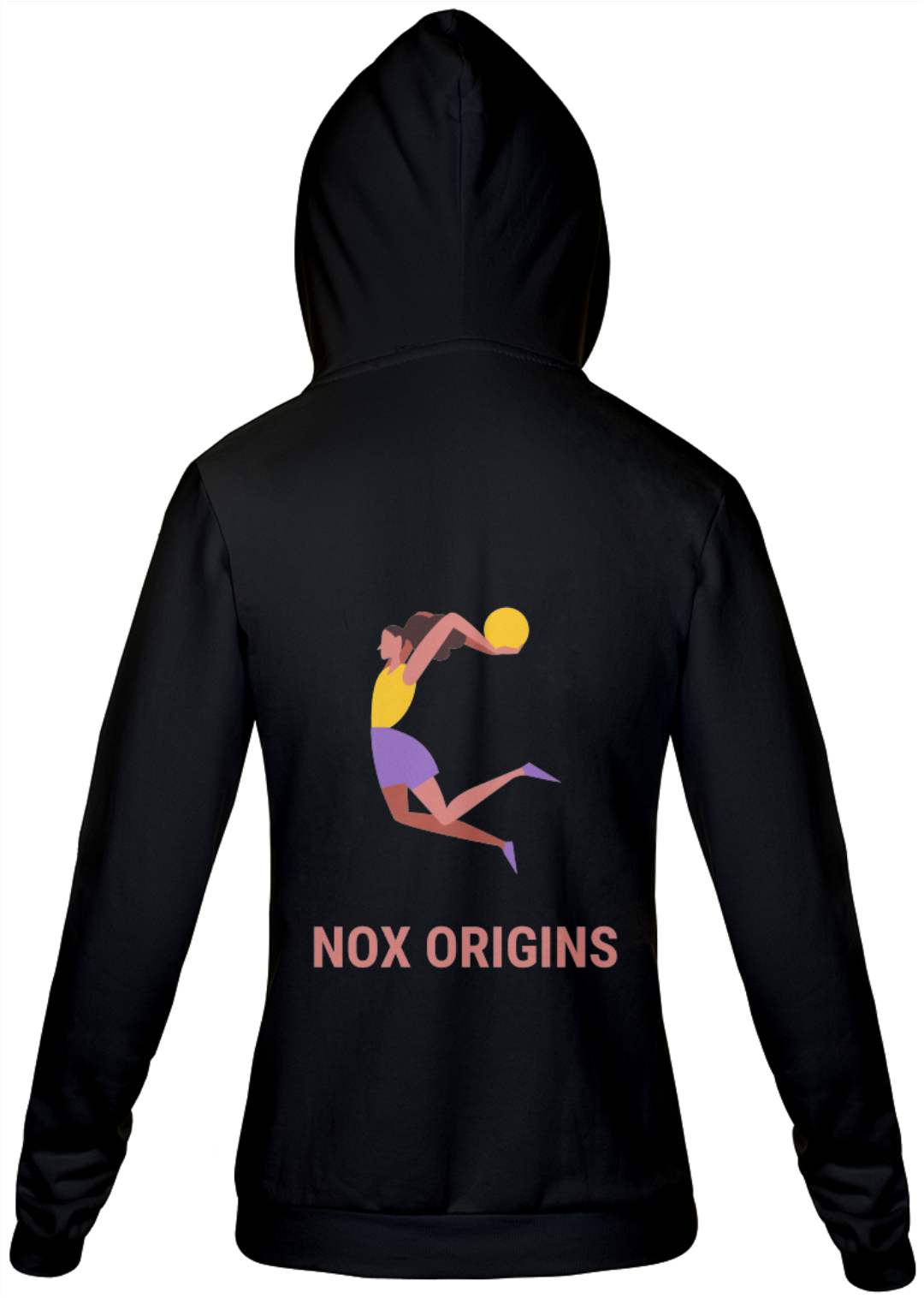 Nome do produto: Moletom Feminino, Basquete - Nox