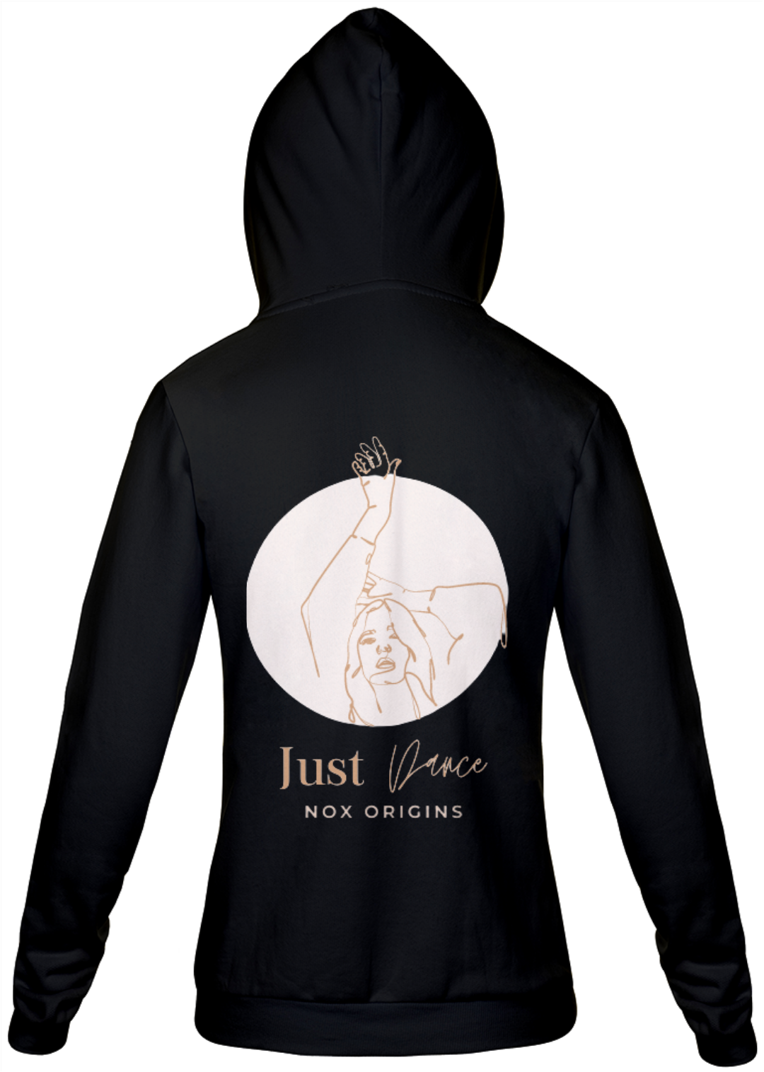 Nome do produto: Moletom Feminino, Just Dance - Nox