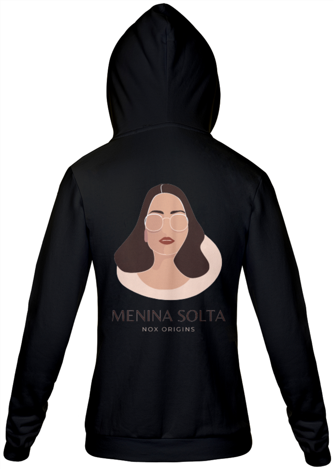 Nome do produto: Moletom Feminino, Menina Solta - Nox