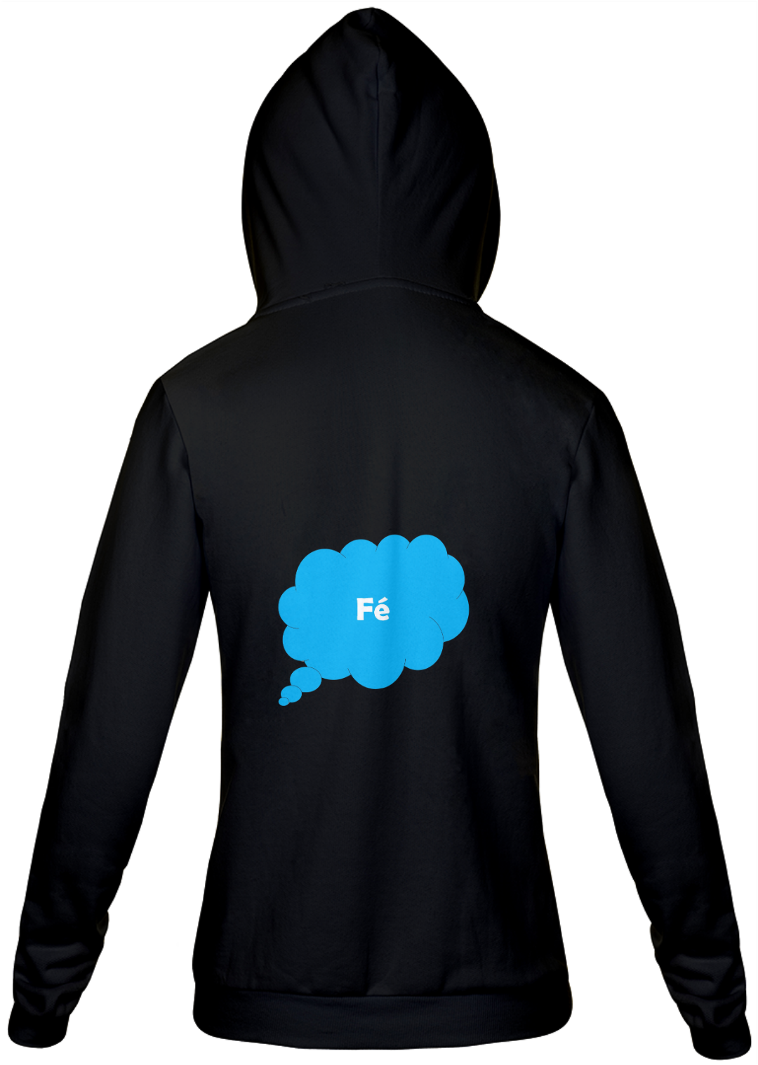 Nome do produto: Moletom Feminino Fé C.1