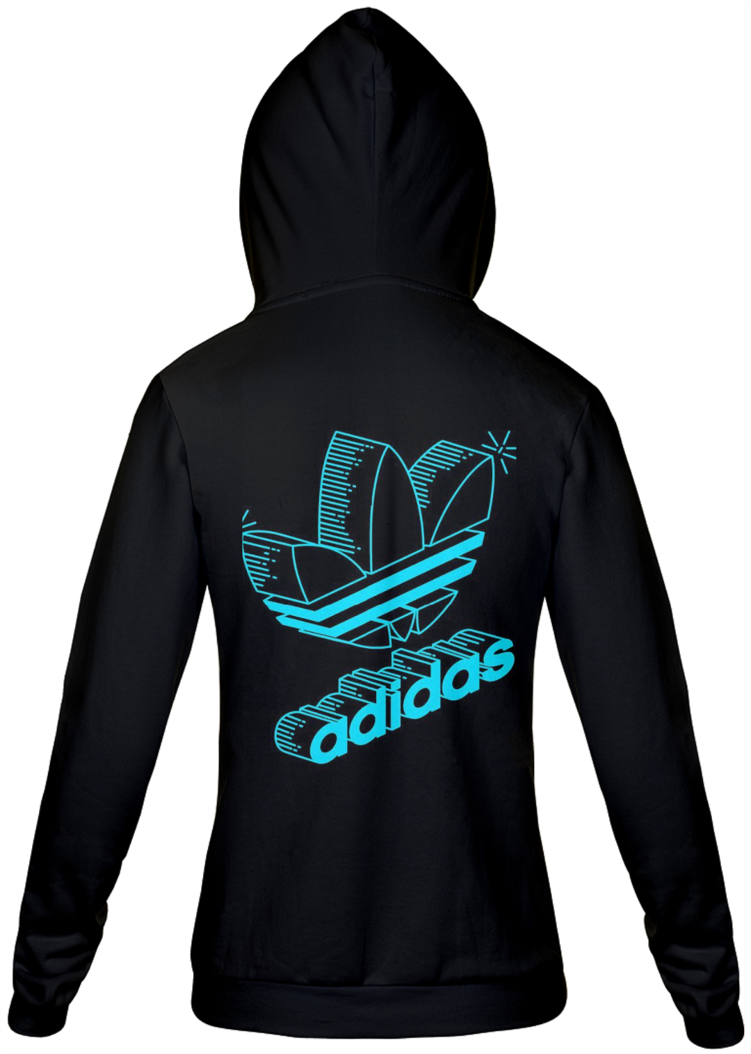 Nome do produto: Blusa de frio preta Adidas