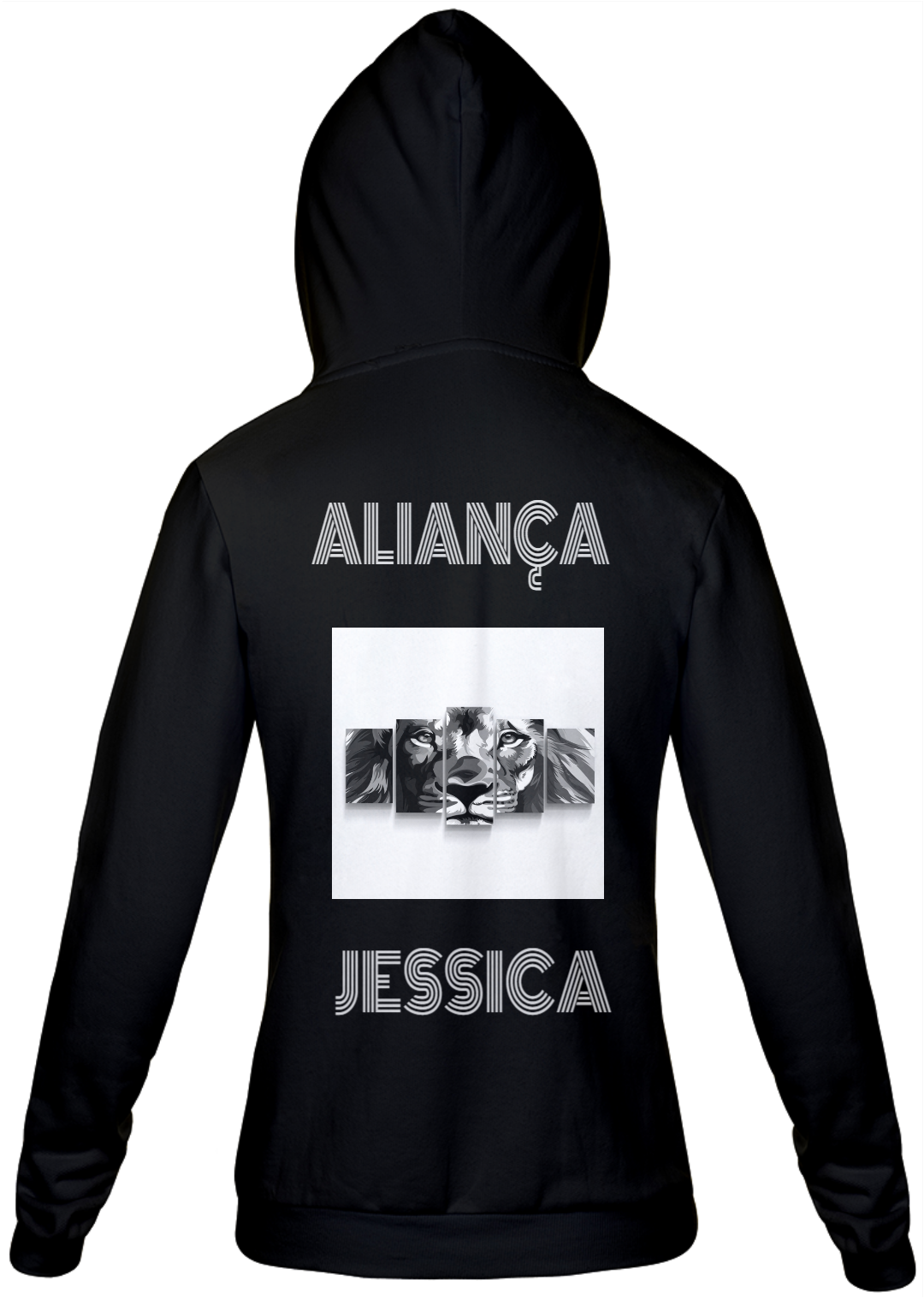 Nome do produto  MOLETON FEMININO DA ALIANÇA PERSONALIZADO