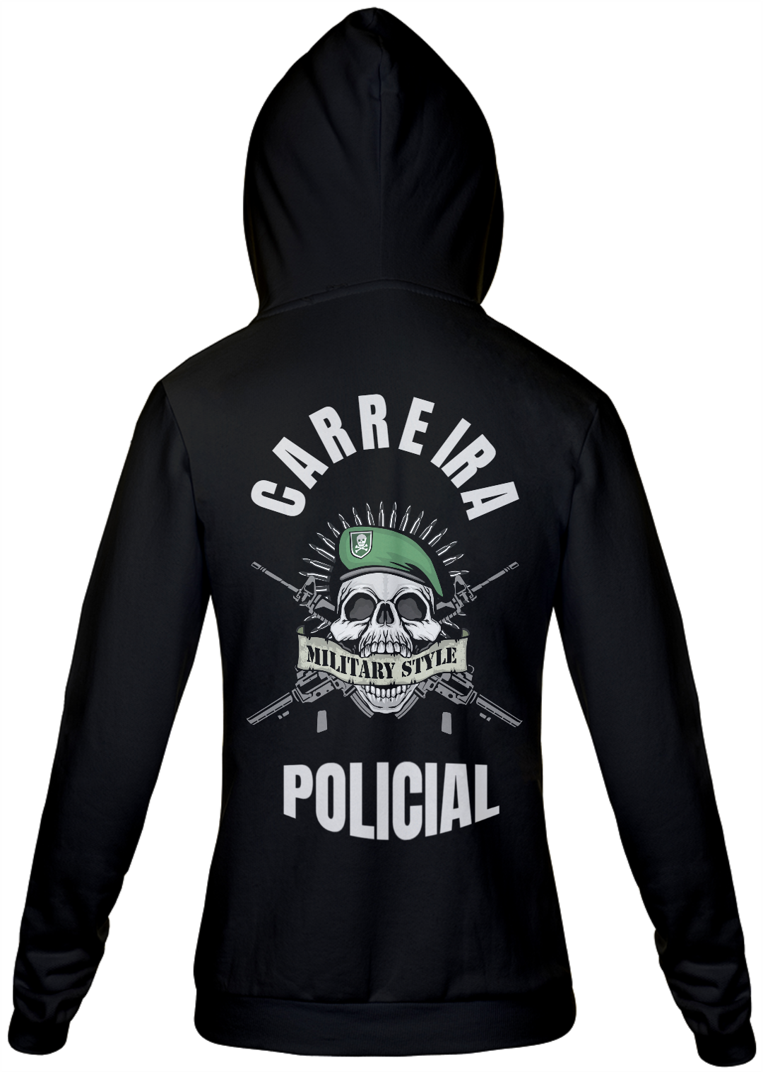 Nome do produto: MOLETOM MASCULINO CARREIRA POLICIAL