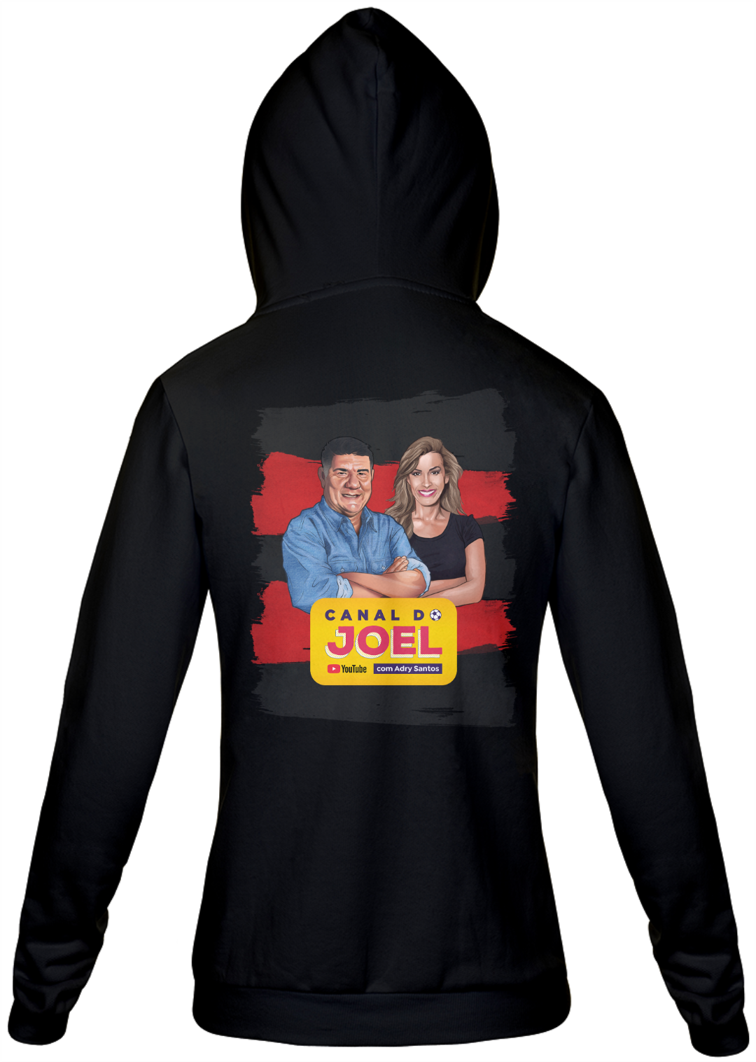 Nome do produto: Casaco do Canal | Papai é Mengão | Casaco de Moleton Feminino