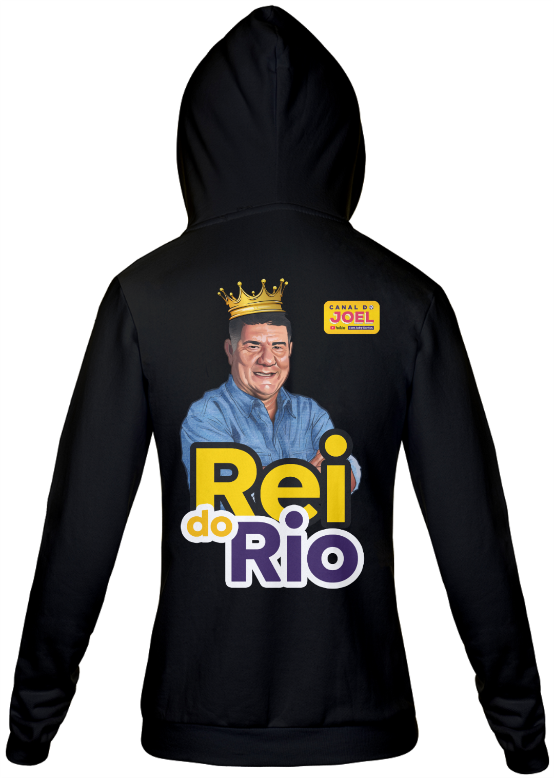 Nome do produto  Casaco do Canal | Papai é Rei | Casaco de Moleton Feminino