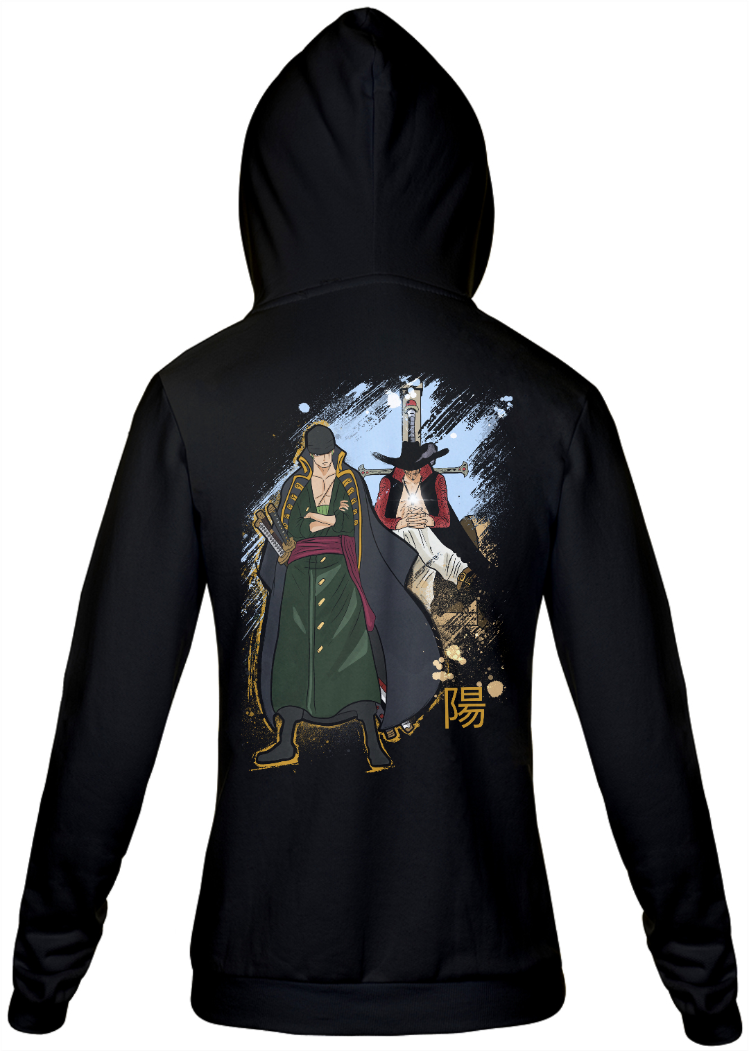 Nome do produto: PaulaYaang - Moletom Feminino - Zoro/Mihawk