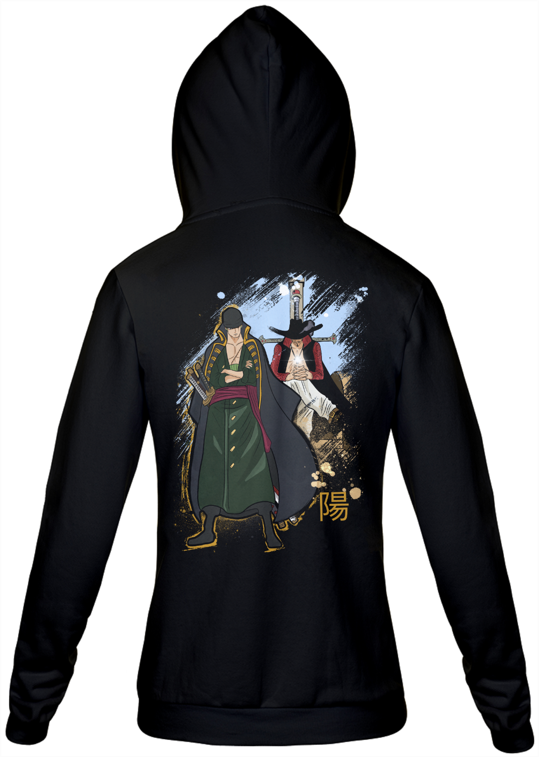 Nome do produto: PaulaYaang - Moletom Masculino - Zoro/Mihawk