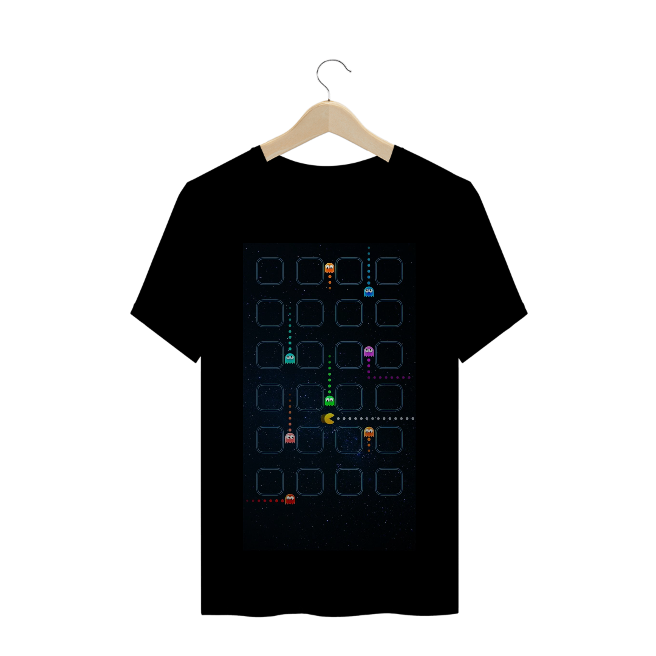 Nome do produto: CAMISETA PACMAN