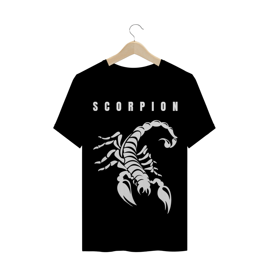 Nome do produto: Camisa Scorpion Preta +Cores