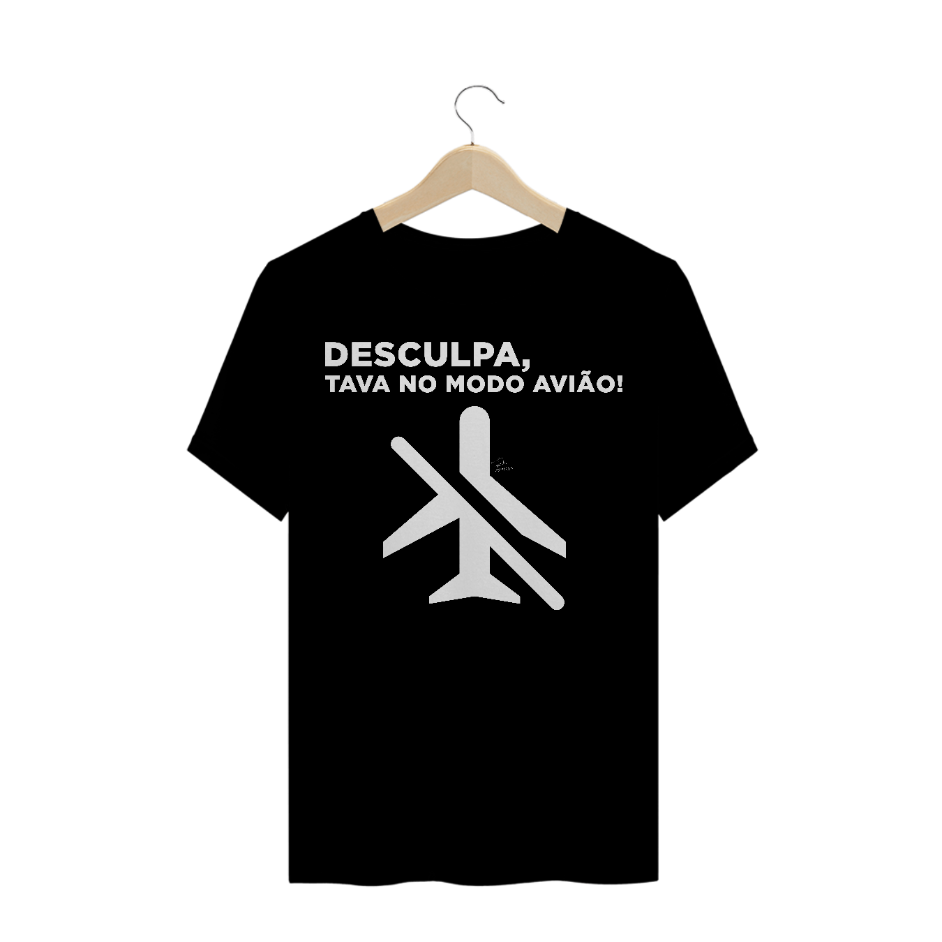 Nome do produto: Modo Avião (Estampa Branca) | Índio Design