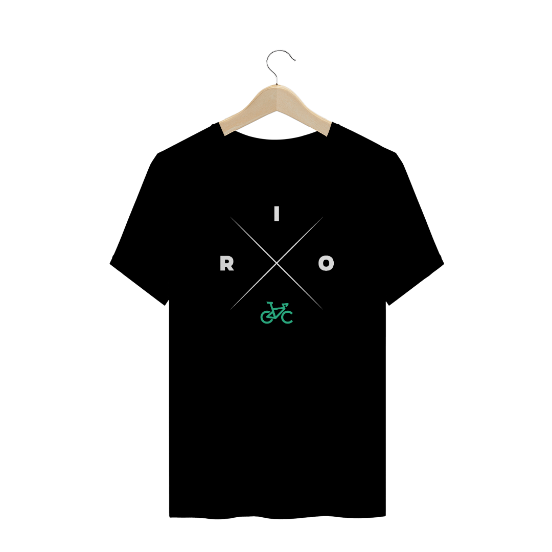 Nome do produto: Camiseta Masculina Rio Preta