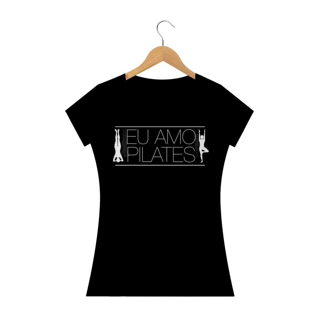 Nome do produto: baby look preto PILATES
