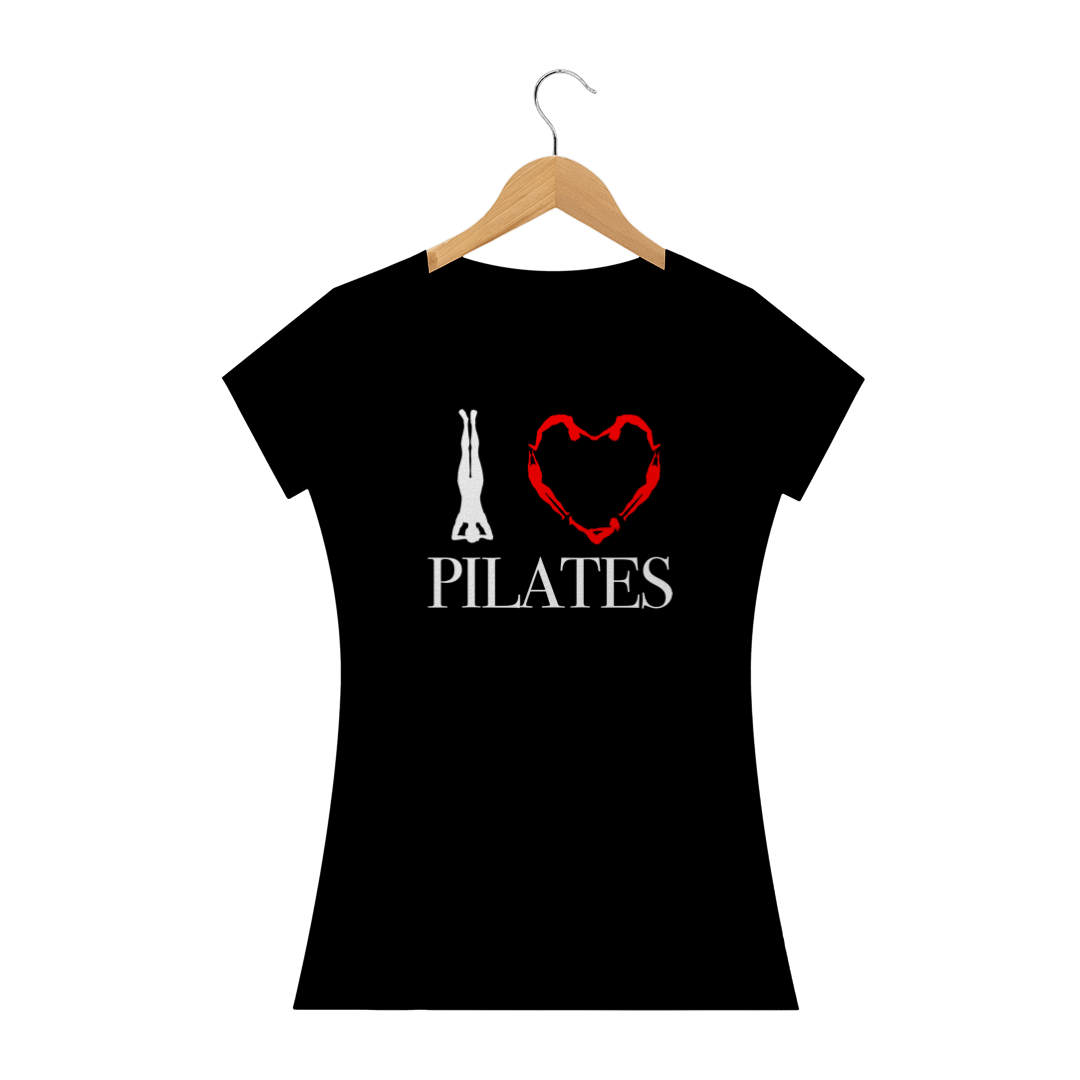 Nome do produto: baby look preto LOVE PILATES