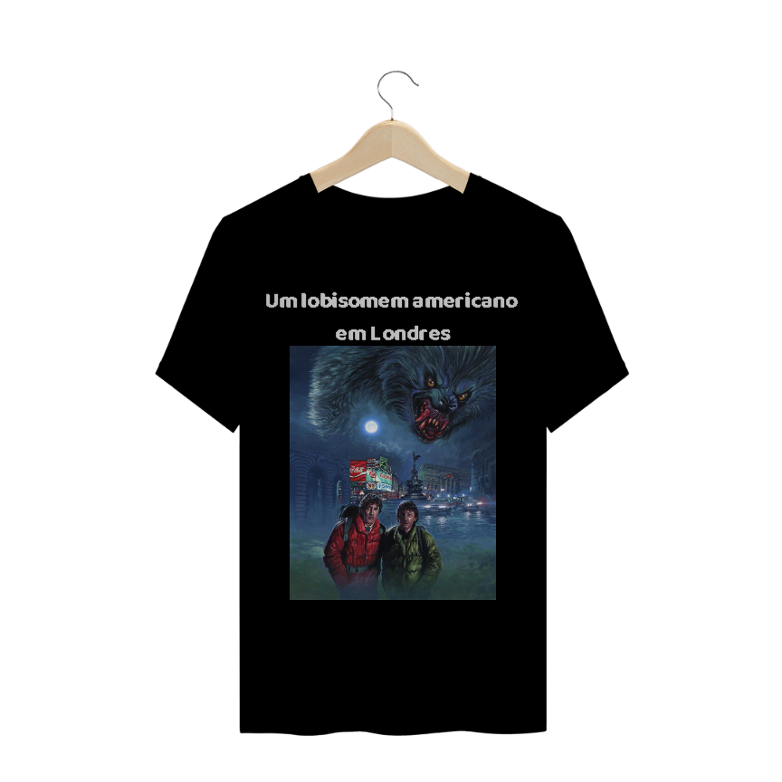 Nome do produto: Camiseta Um lobisomem Americano em Londres