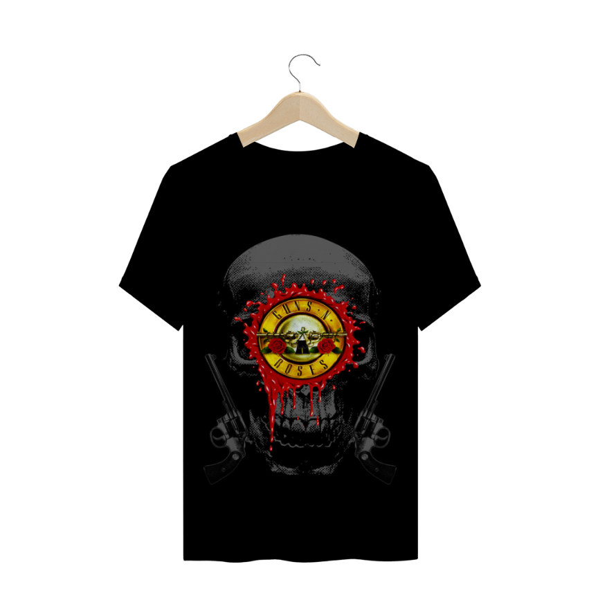 Nome do produto: Camiseta Masculina Guns n Roses