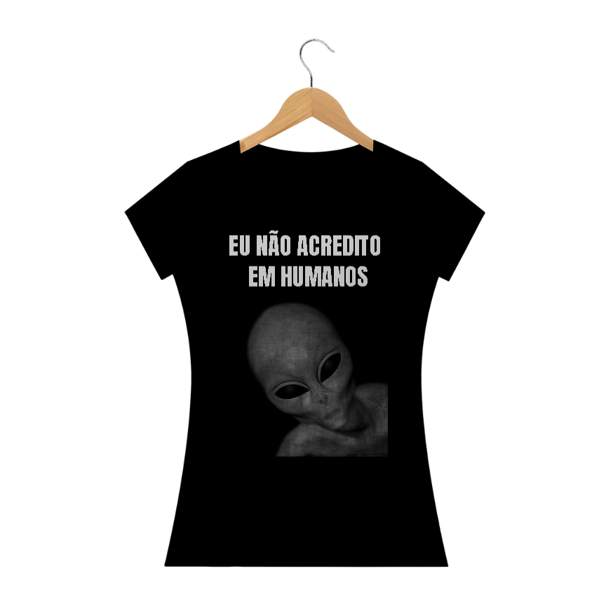 Nome do produto: Camiseta Alien feminina