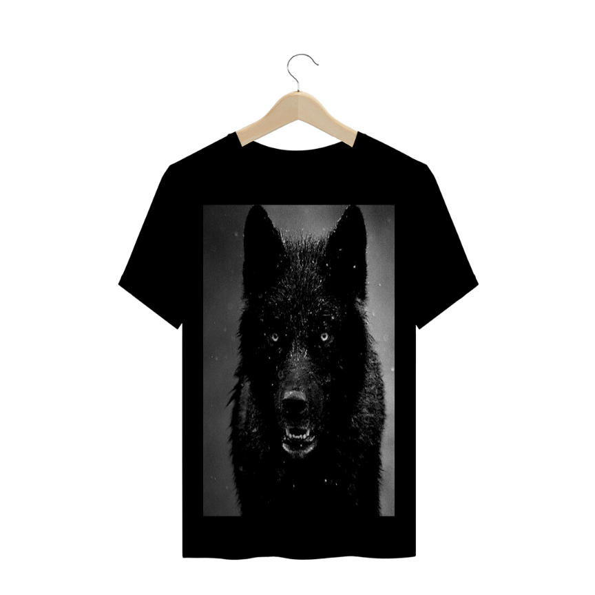 Nome do produto: Camiseta masculina Lobo