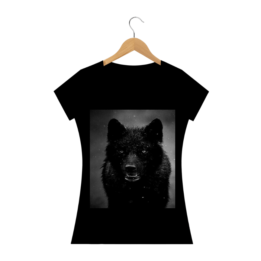 Nome do produto: Camiseta feminina Lobo