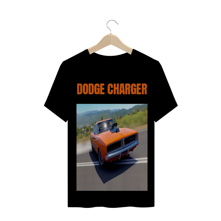 Nome do produto: Camiseta masculina Dodge Charger