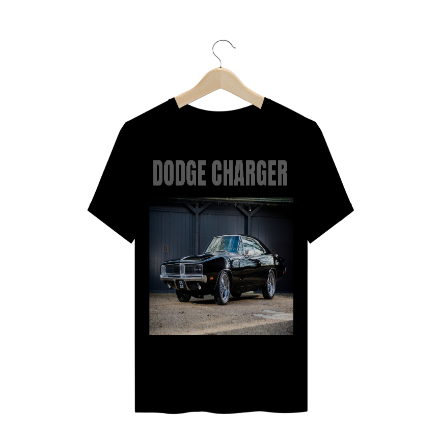 Nome do produto: Camiseta dodge charger preto
