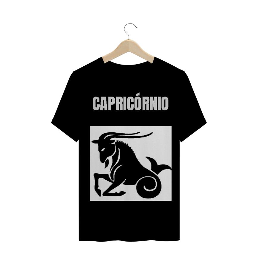 Nome do produto: Camiseta masculina Capricórnio