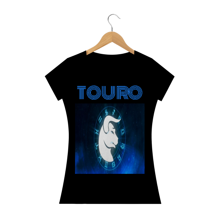 Nome do produto: Camiseta baby look signo Touro