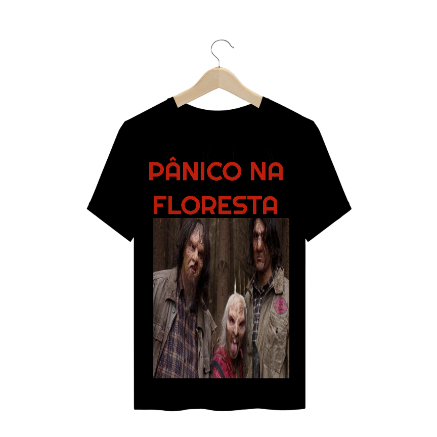 Nome do produto: Camiseta Pânico na Floresta