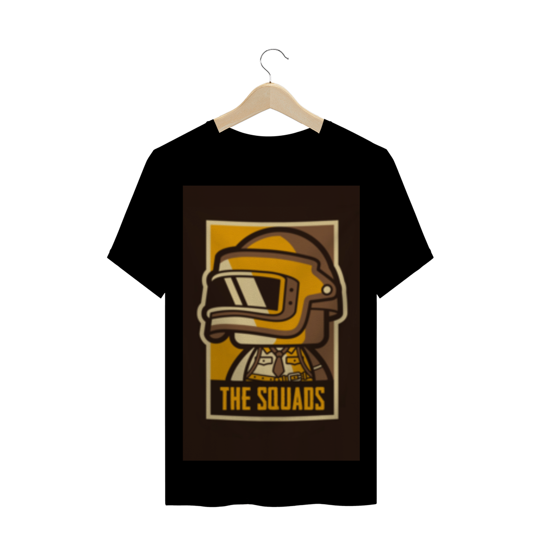 Nome do produto: Camisa Masc. PUBG THE SQUADS