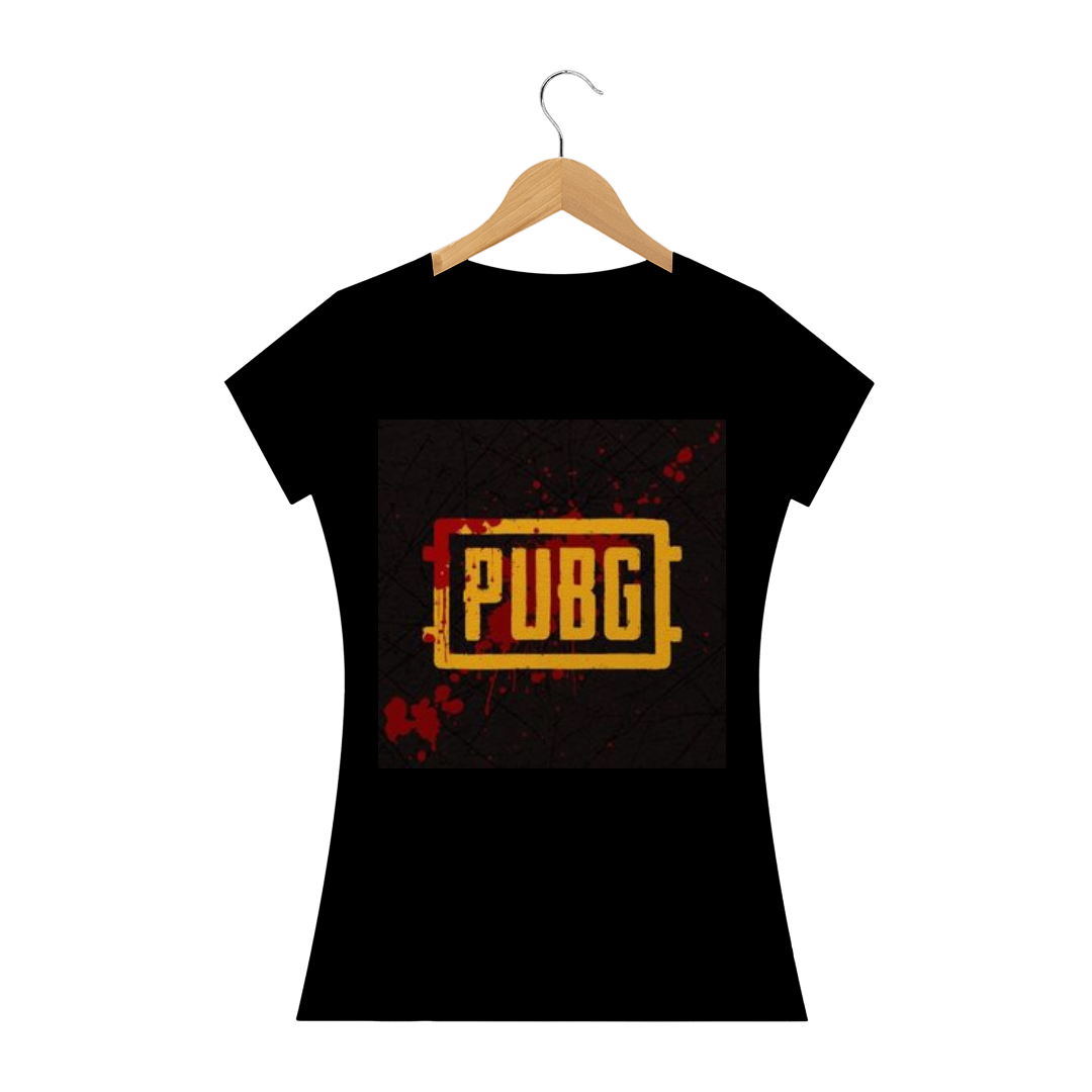 Nome do produto: Camisa Fem. PUBG BLOOD