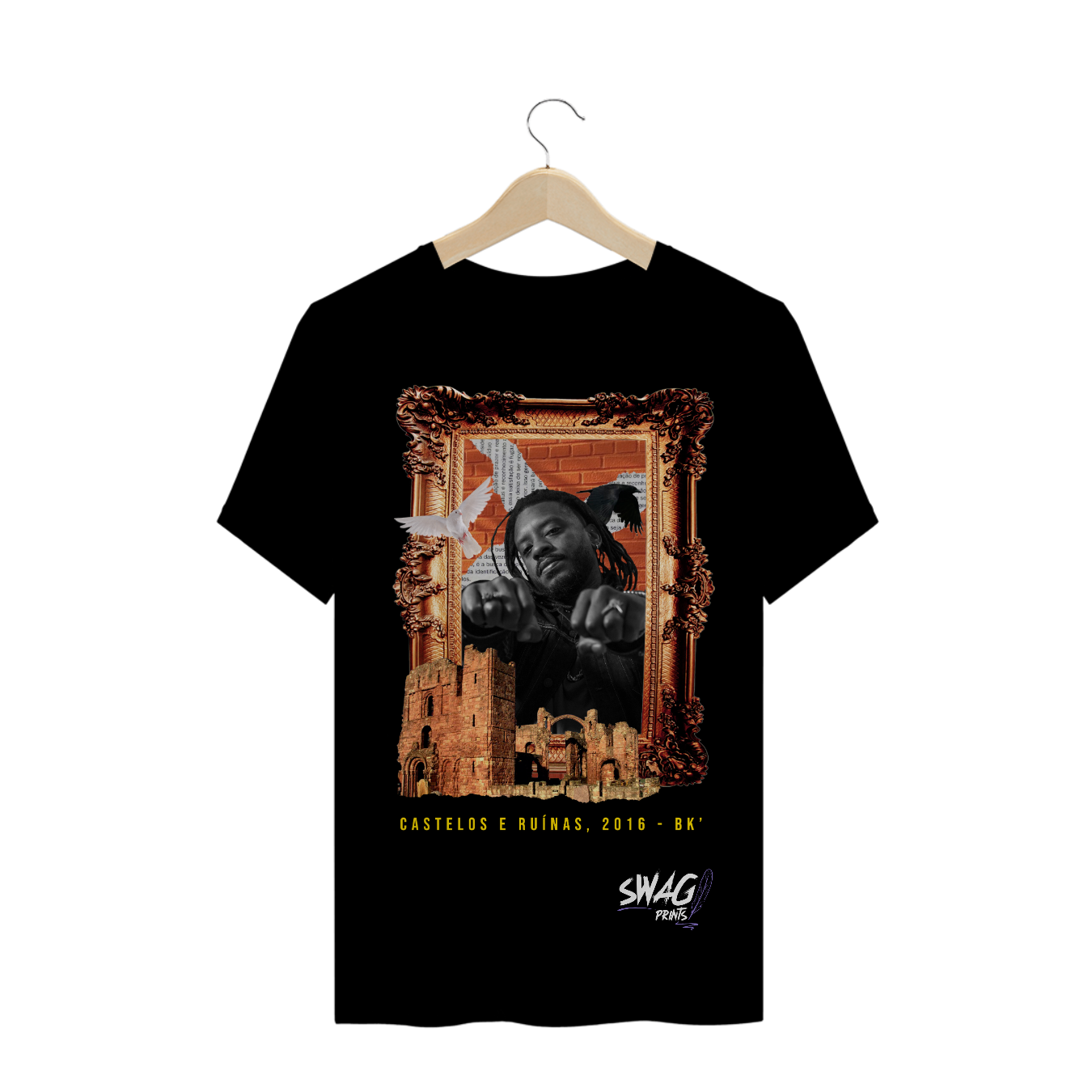 Nome do produto: Camiseta Castelos & Ruínas - BK\'