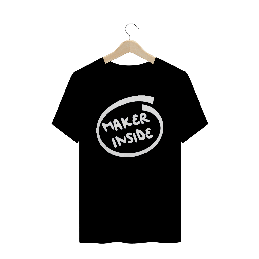 Nome do produto: Camiseta Masculina  - Maker Inside 