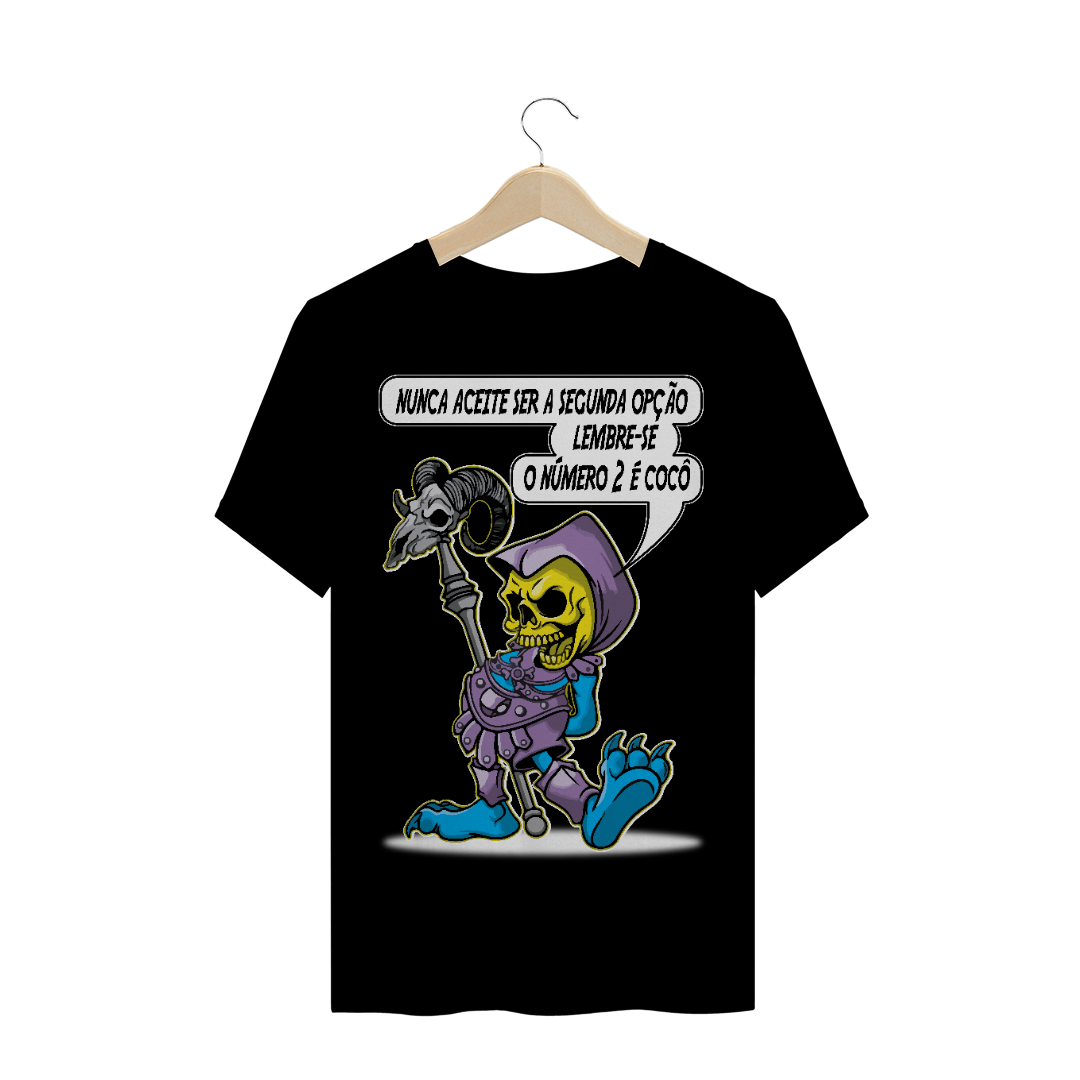 Nome do produto: Esqueleto / He-man - 1 / T-shirt Prime escura