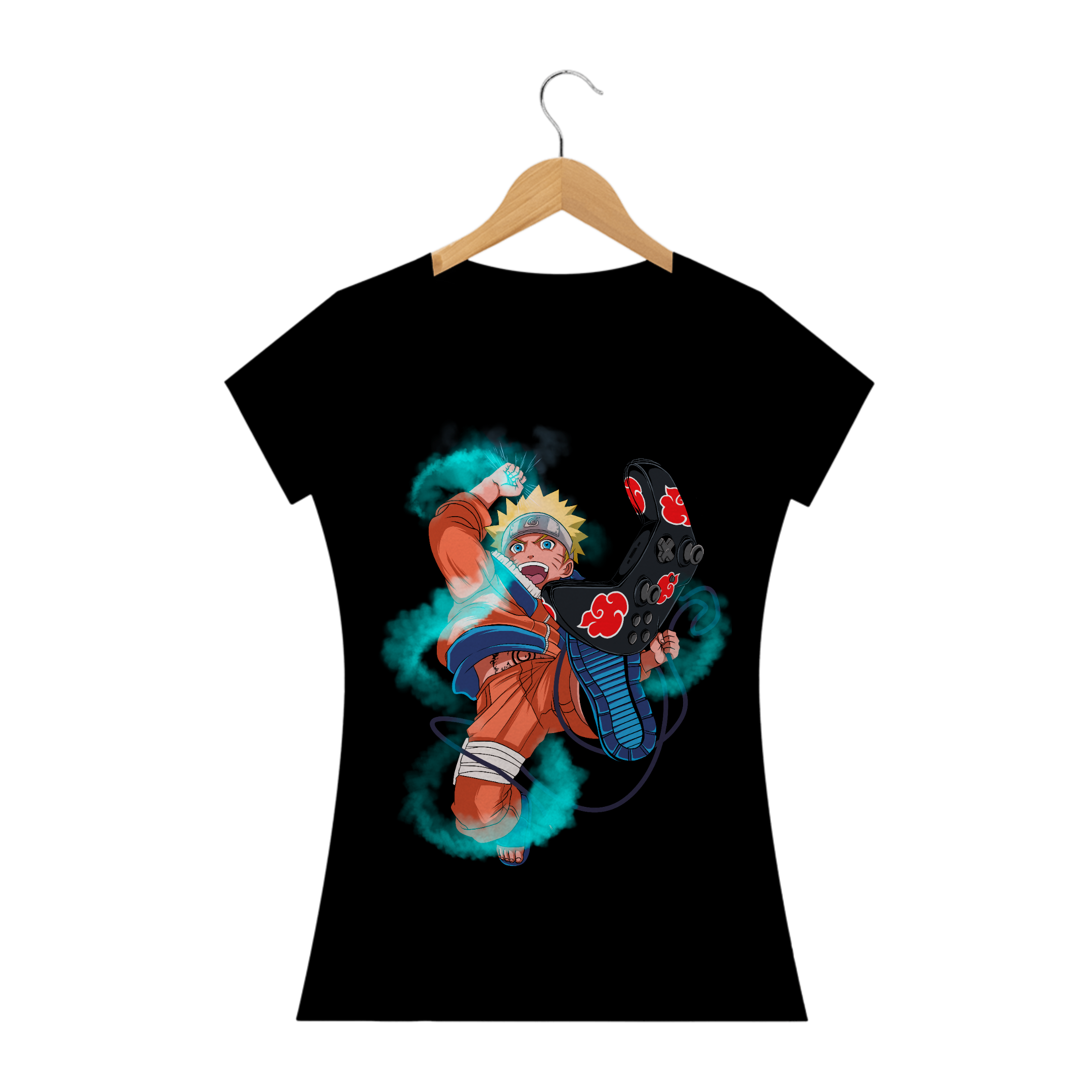 Nome do produto: Naruto Gamer | Colorida (Feminina)