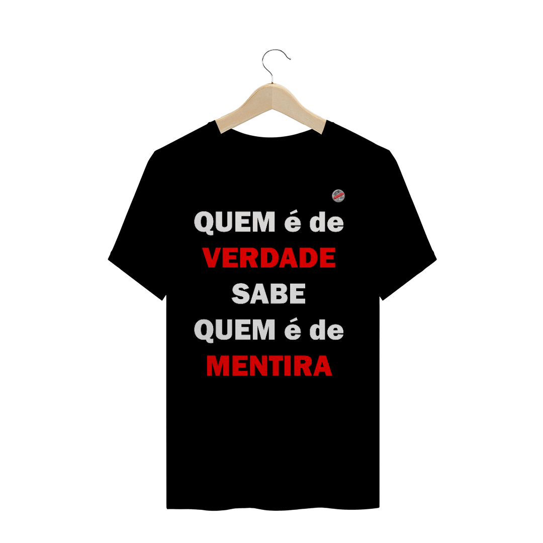 Nome do produto: Quem é de verdade... (Preta)