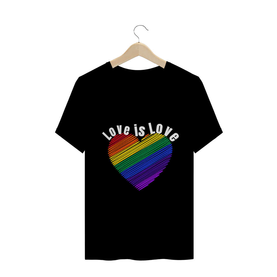 Nome do produto: T-shirt Love is Love