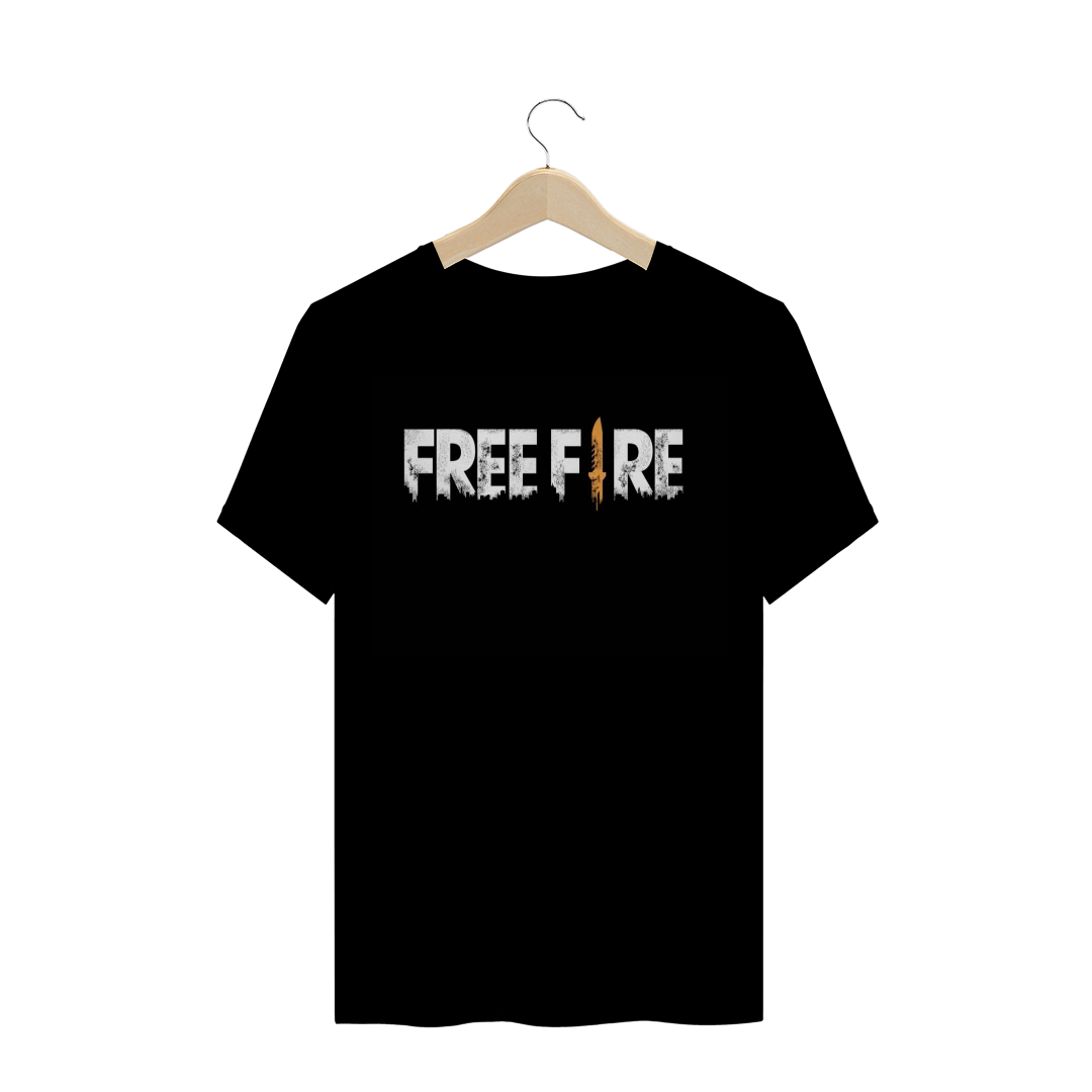 Nome do produto: camisa free fire preta masculina