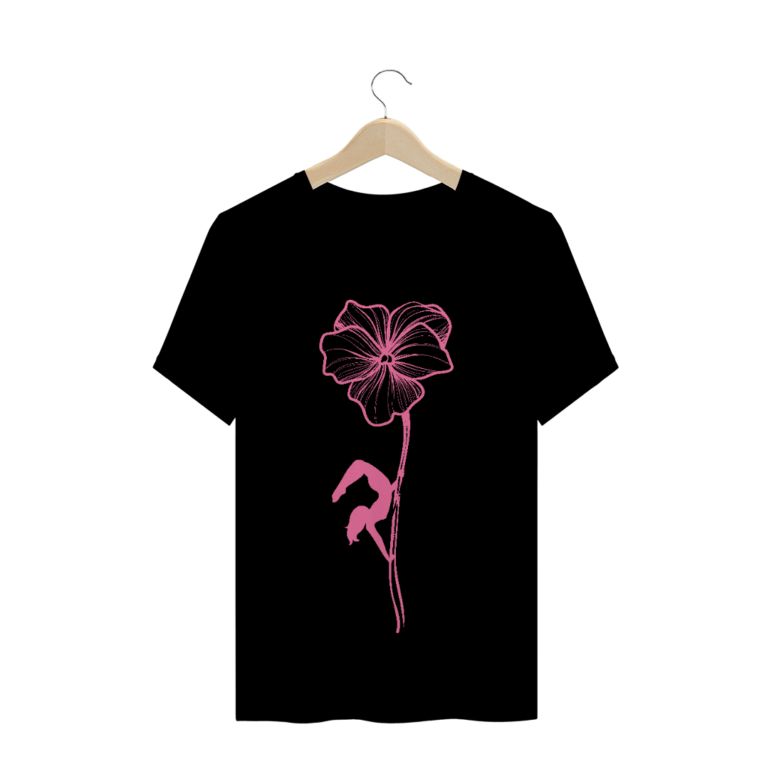 Nome do produto: Camiseta Pole Flor T-Shirt Quality