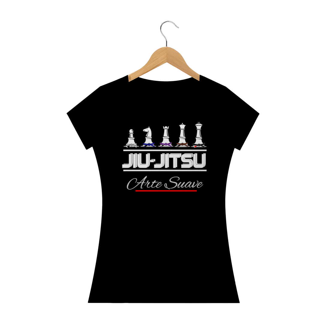 Nome do produto: Camisa Chess Jiu-Jitsu Feminino