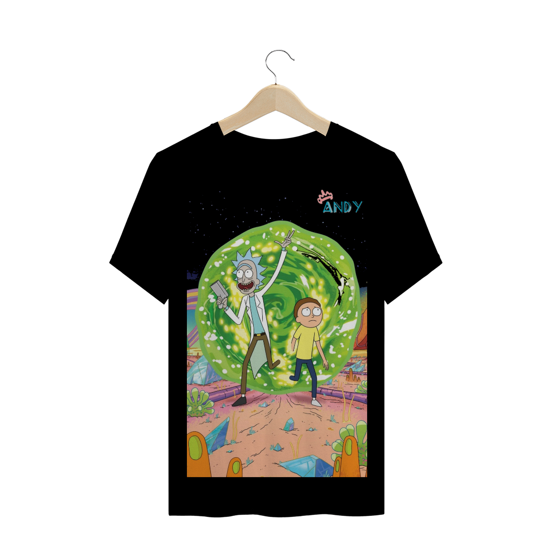 Nome do produto: camisa linha rick and morty
