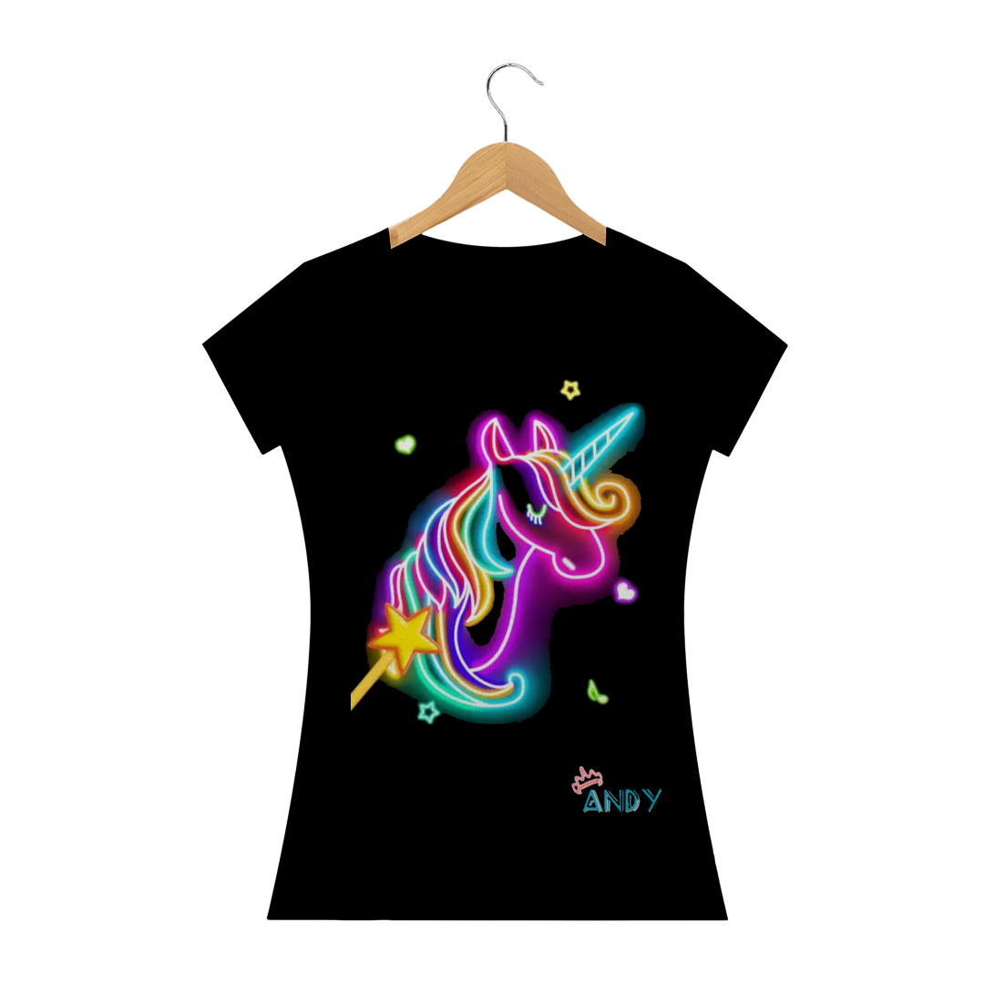 Nome do produto: camisa temática unicórnio 