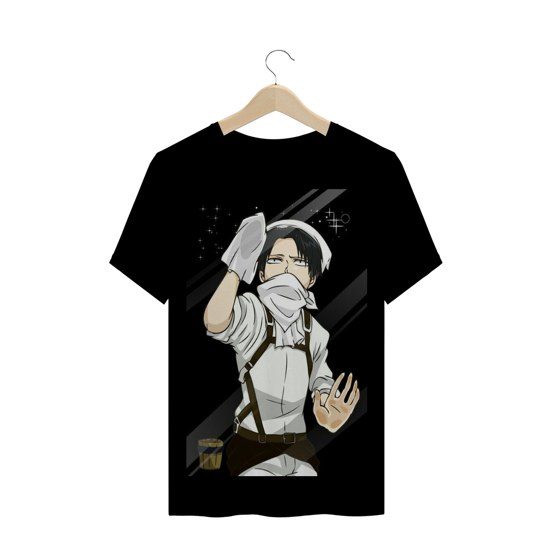 Nome do produto: Camiseta levi ackerman