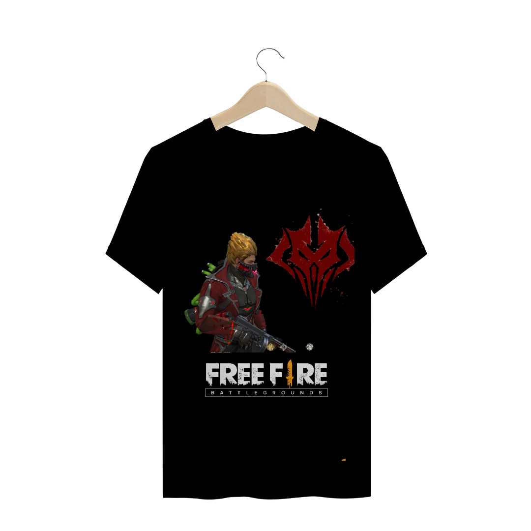 Nome do produto: Camiseta Free Fire 007