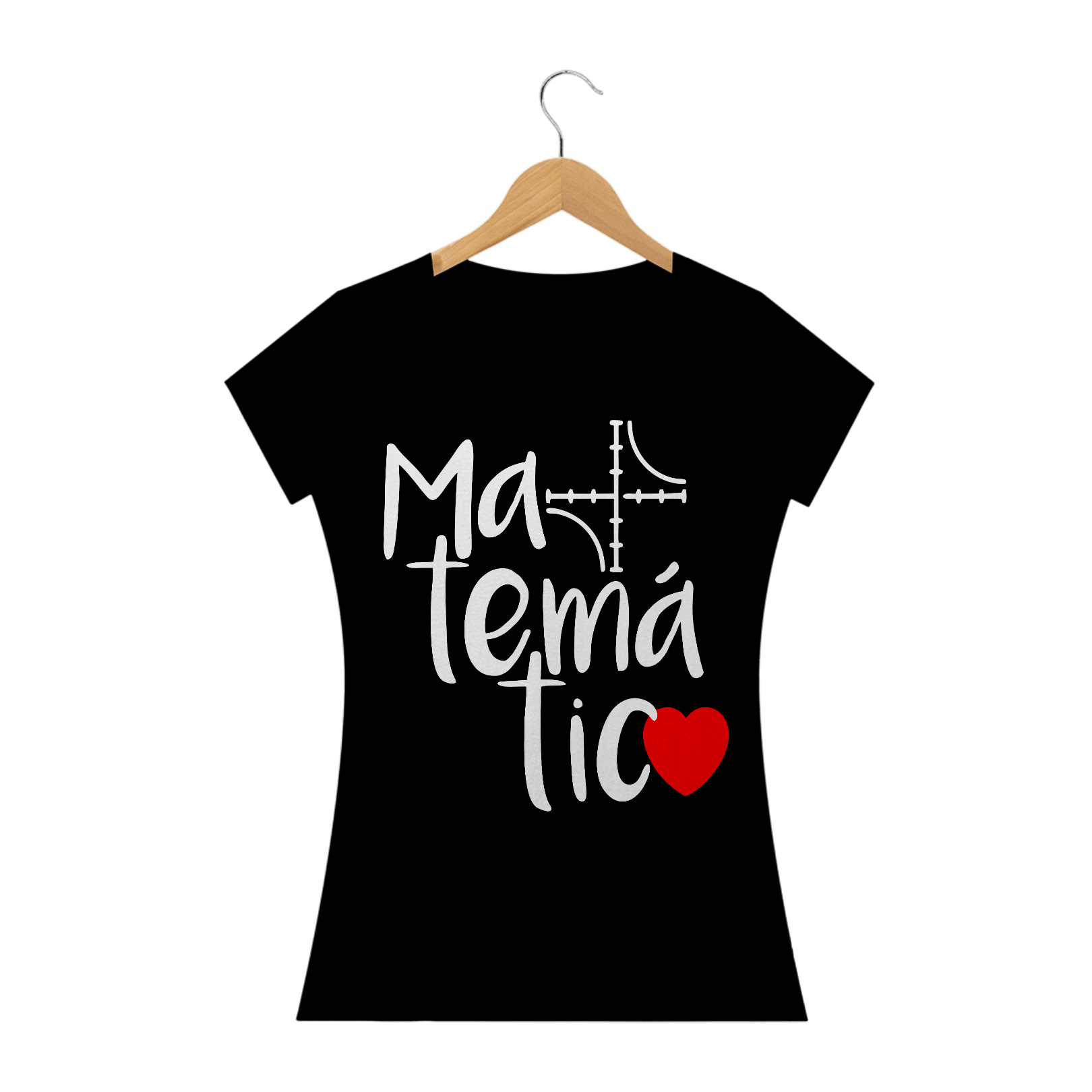 Nome do produto: Camisa Feminina  (Matemática) preta
