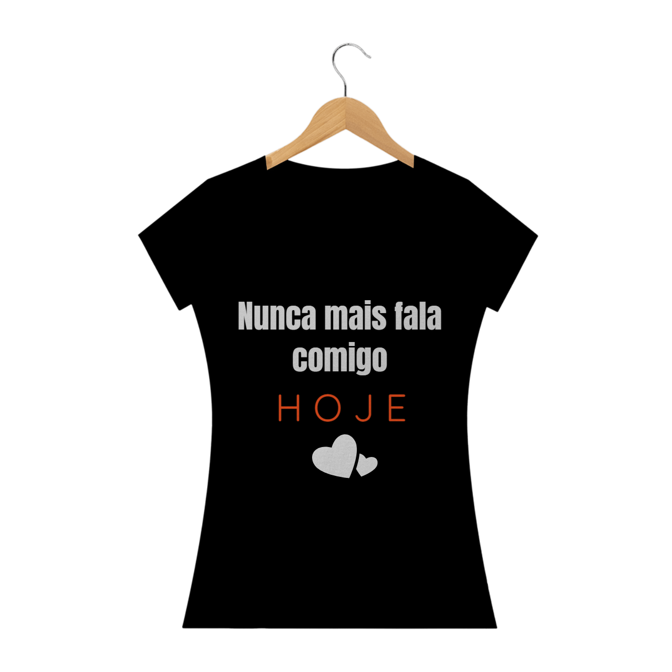 Nome do produto: Camiseta Feminina - Frases Comicas