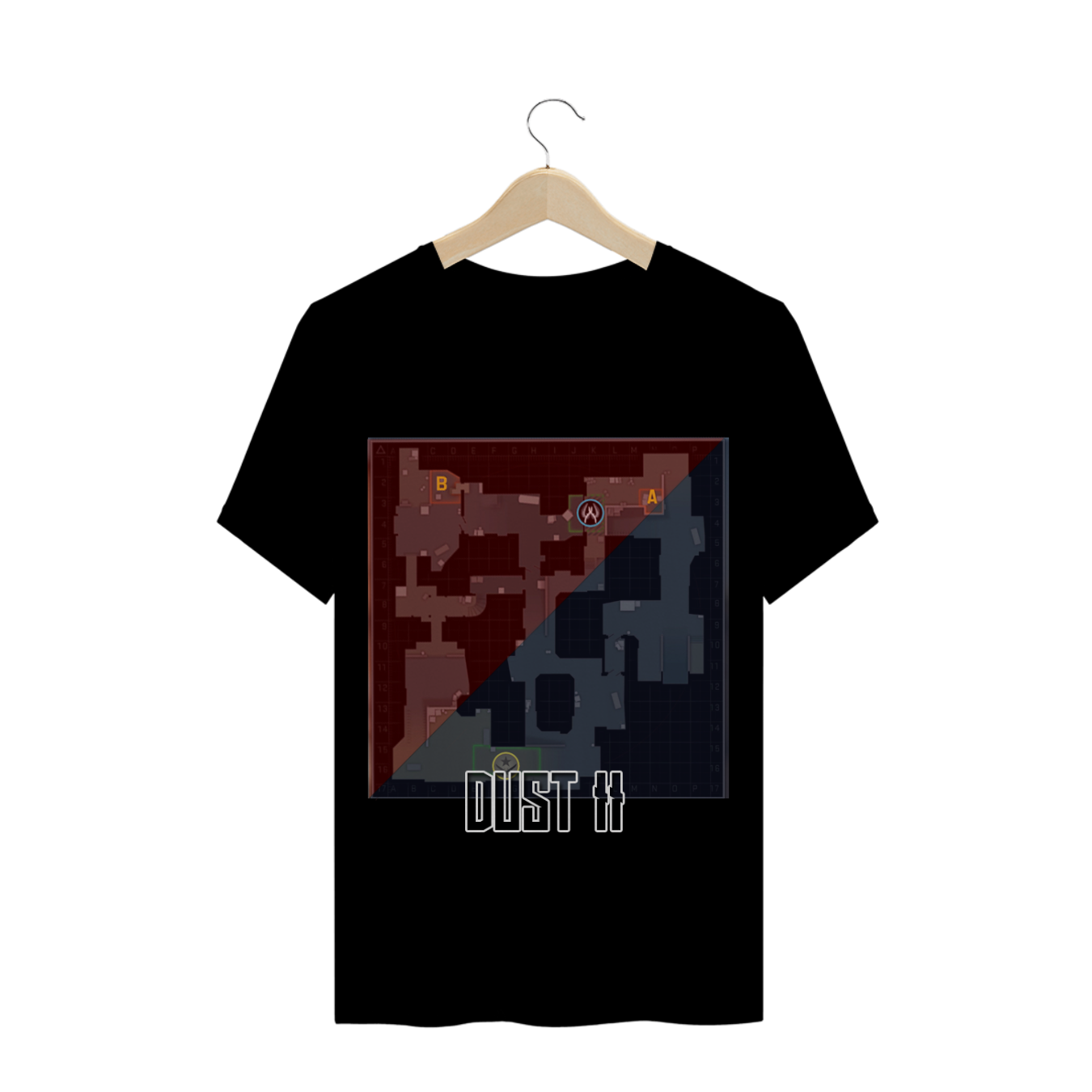 Nome do produto: Camiseta Counter Strike - Dust II